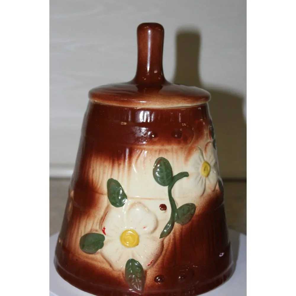 Cookie Jar - American Bisque - Butter Churn